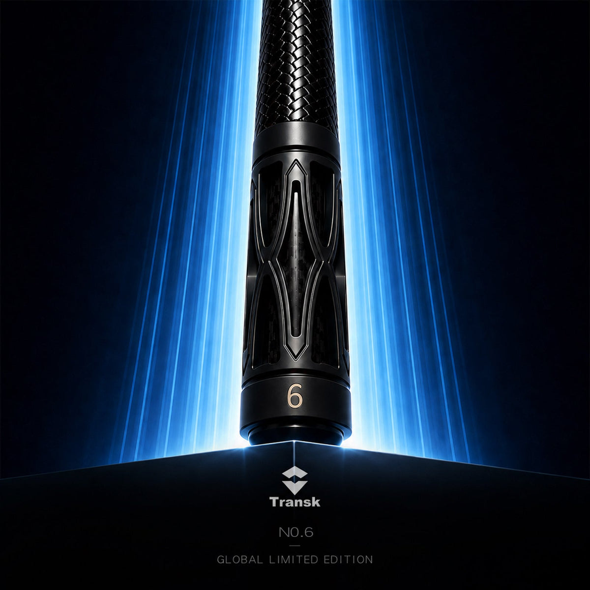 TRANSK Global Collector's Edition Metal Carbon Fiber Pool Cue - No.01, Only 10 Pieces Worldwide
