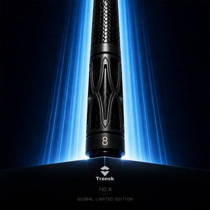 TRANSK Global Collector's Edition Metal Carbon Fiber Pool Cue - No.01, Only 10 Pieces Worldwide