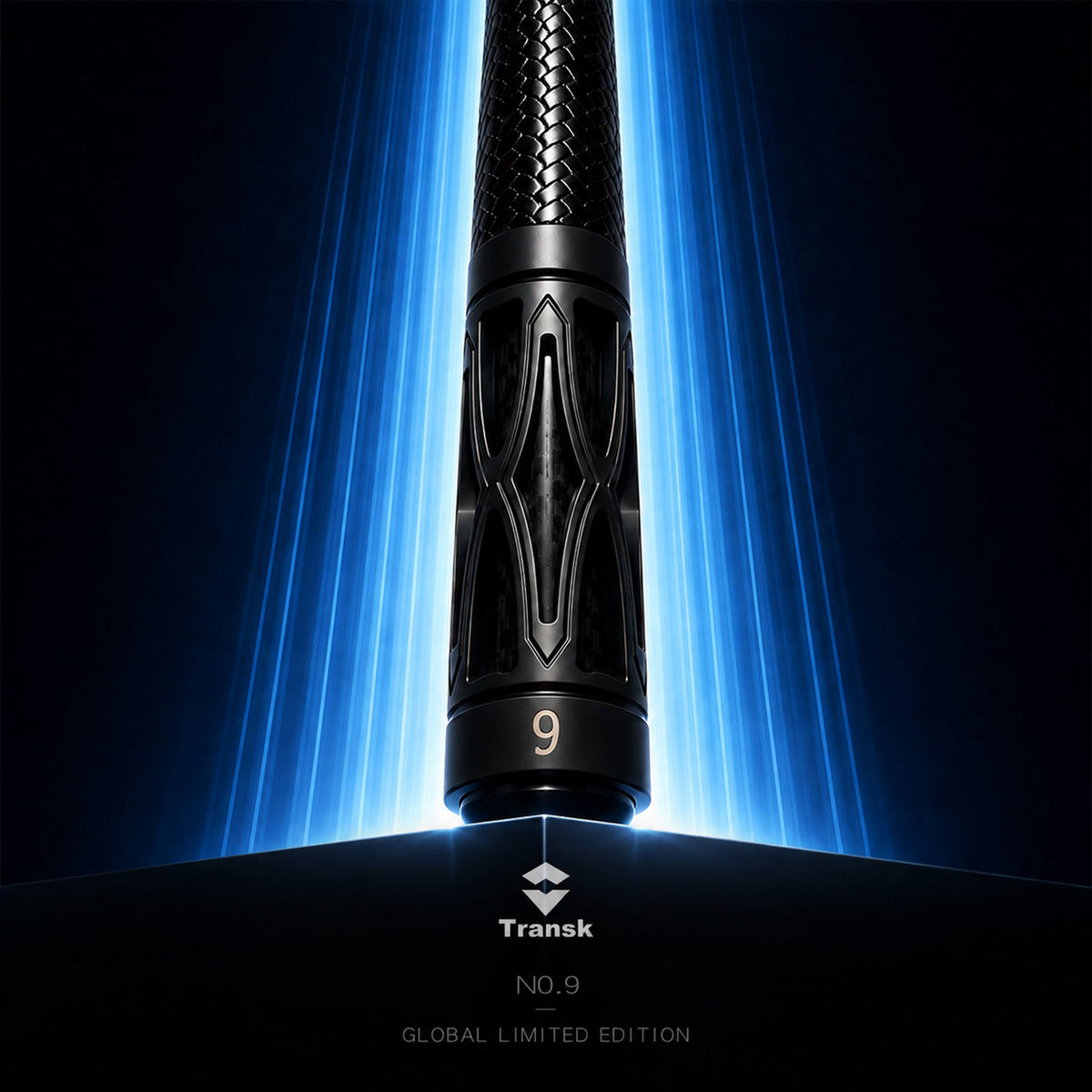 TRANSK Global Collector's Edition Metal Carbon Fiber Pool Cue - No.01, Only 10 Pieces Worldwide