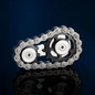 Fidget Spinner Metal Stainless Steel Bearings - GearSpin 75g Smooth Spin EDC Stress Relief ADHD
