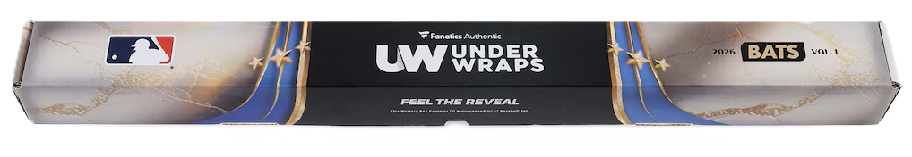2026 Fanatics Under Wraps MLB Bats Volume-1 (Single Mystery Box)