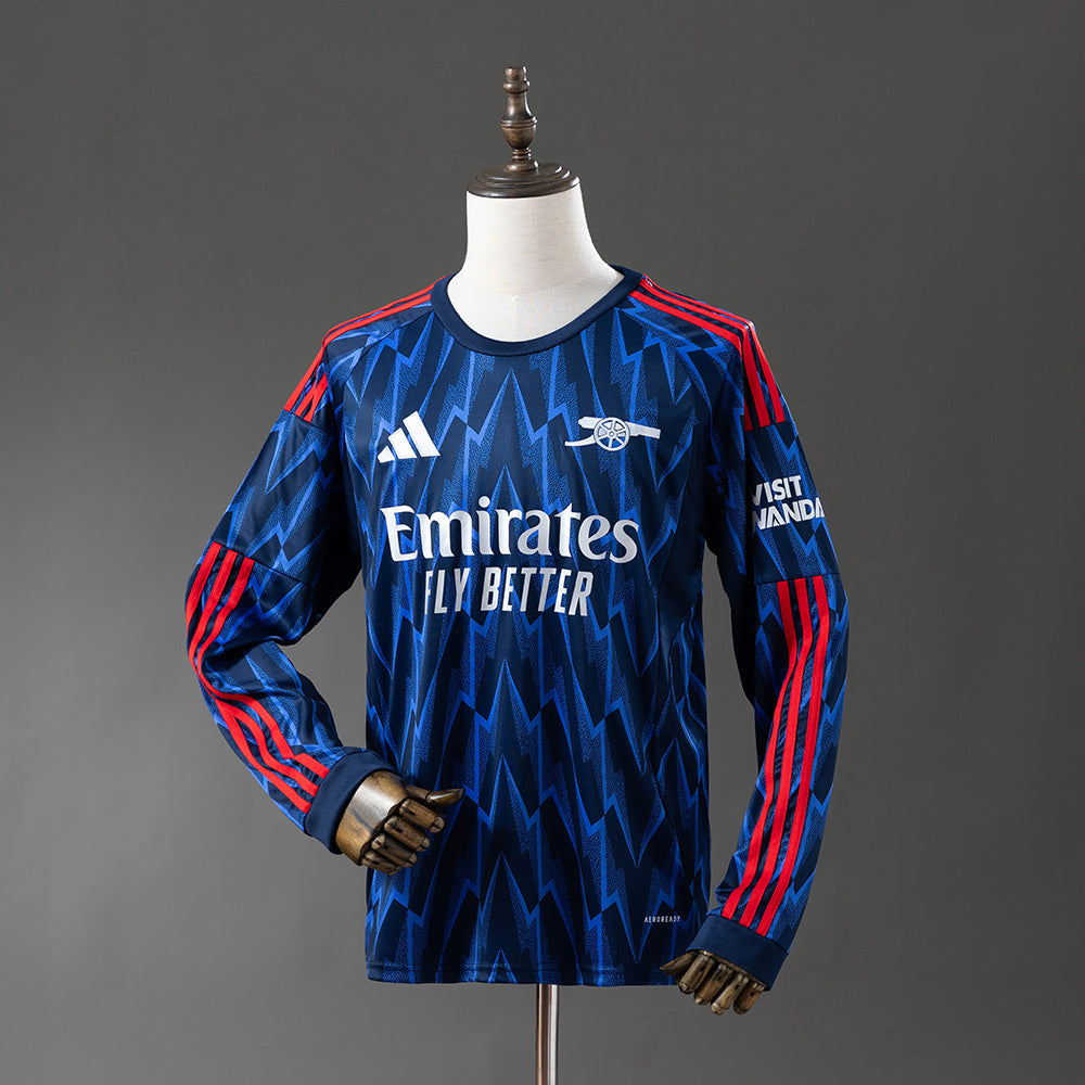 Arsenal Jersey 25/26 Away Football Kit Long Sleeves