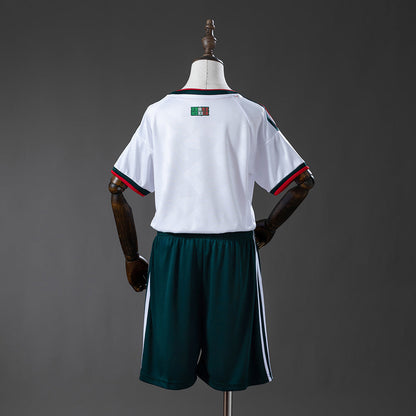 Kids Mexico Jersey 2026 World Cup Away Football Kit Soccer Shirt
