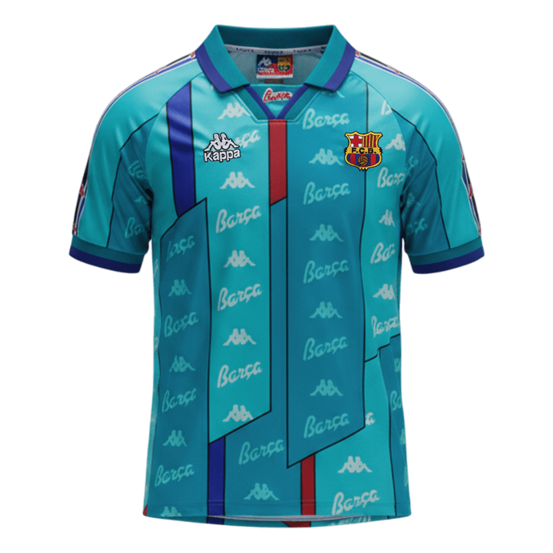 Retro 1996/97 Mens Barcelona Away Jersey