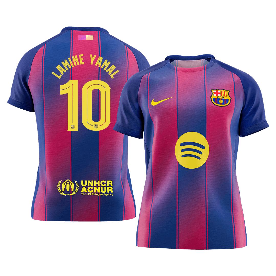 LAMINE YAMAL #10 Mens Barcelona Home Jersey 2025/26 - UCL [PREMIUM]