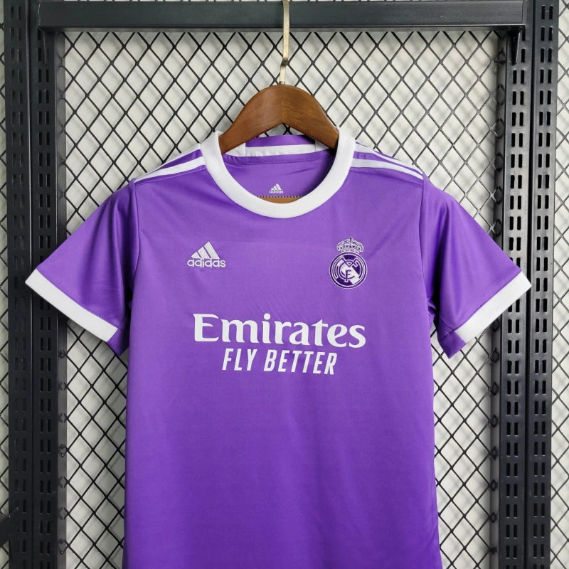 Retro Real Madrid Away kit 16/17 Kids Football Jersey