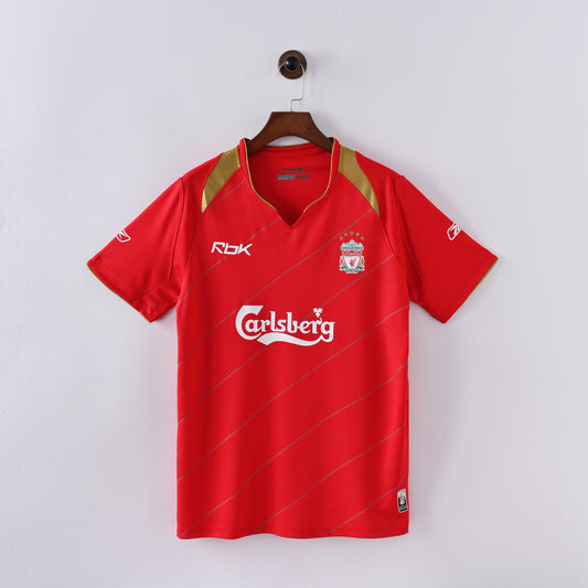 Retro Liverpool Jersey 2005-06 Home Football KIt Soccer shirt