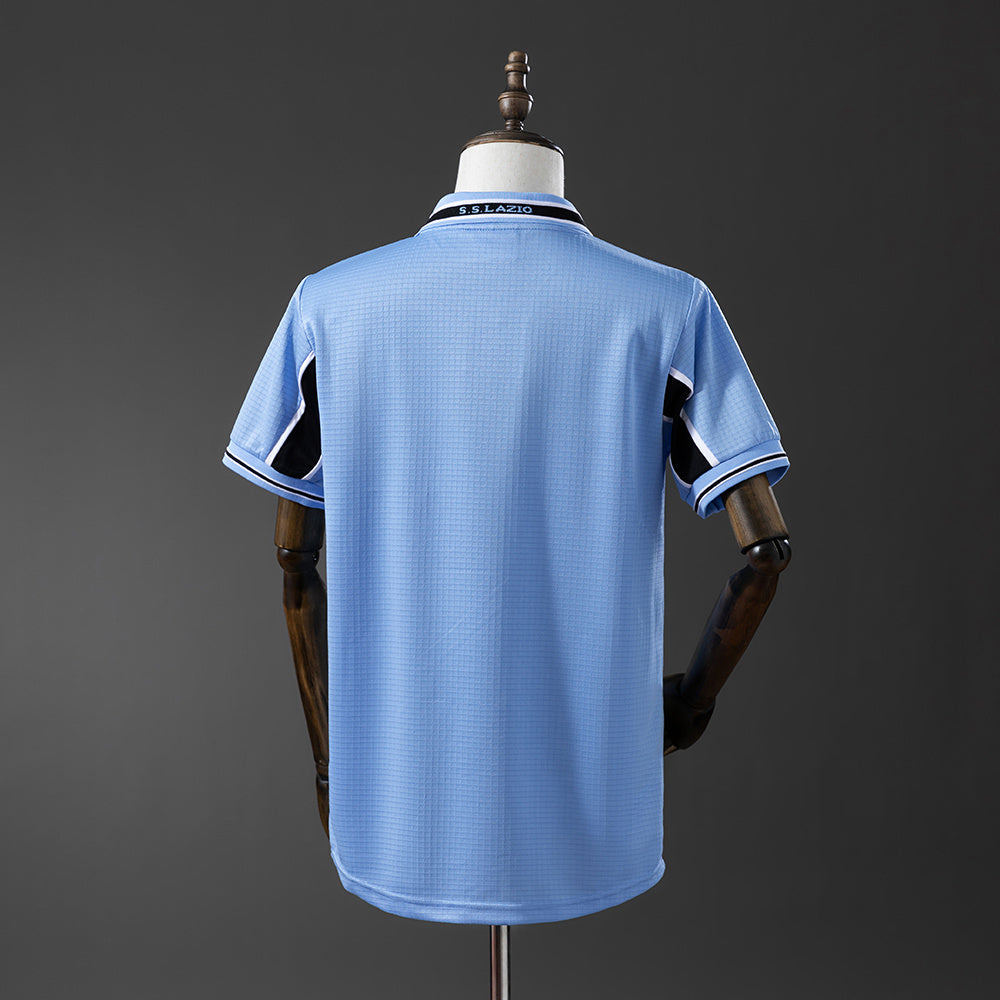Lazio Jersey 1998-00 Home Retro Football Kit
