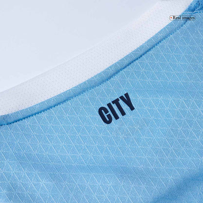 DE BRUYNE #17 Mens Manchester City Home Jersey 2025/26 - Player Version (Slim Fit)