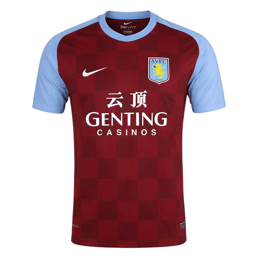 Retro 2011/12 Mens Aston Villa Home Jersey
