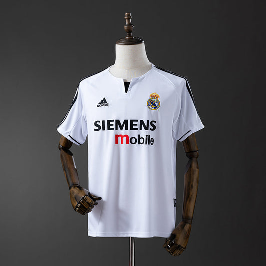 Real Madrid Jersey 2003-04 Home Retro Football Kit
