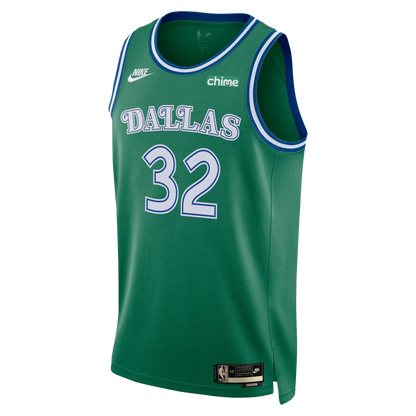 Cooper Flagg Dallas Mavericks Unisex Jersey - Hardwood Classic - Green