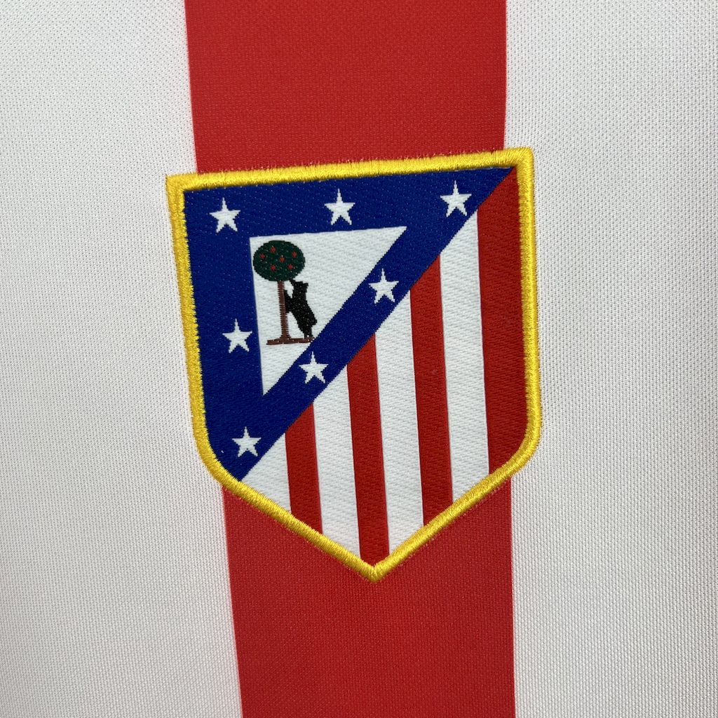 Retro Atletico Madrid Jersey 2002-03 Home Football Kit Soccer Shirt