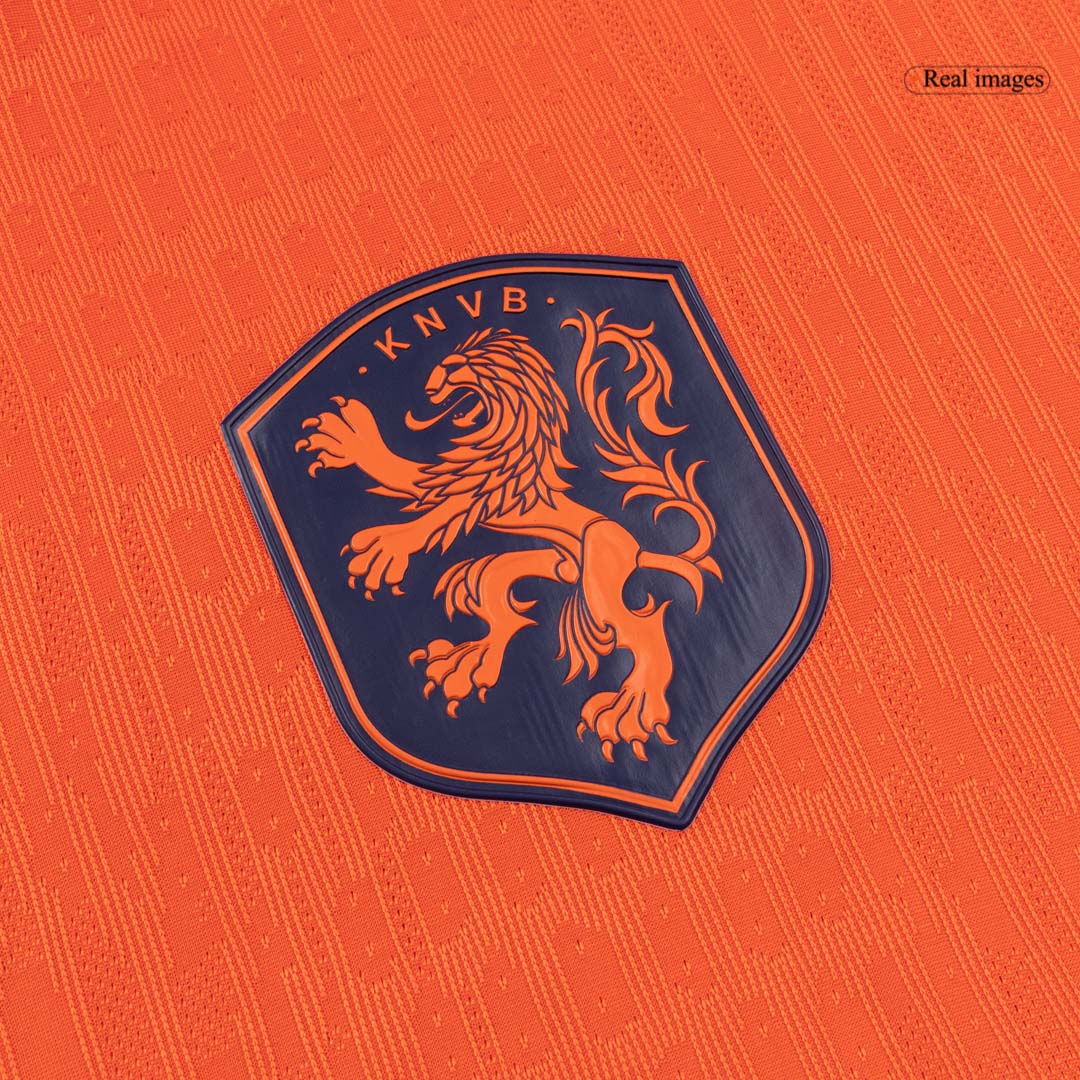F.DE JONG #21 Mens Netherlands World Cup Home Jersey 2026 - Player Version (Slim Fit)