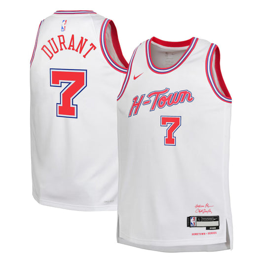 Kevin Durant Houston Rockets Unisex 2025/26 Jersey - White - City Edition