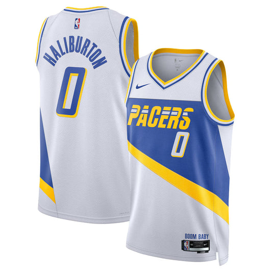 Tyrese Haliburton Indiana Pacers Unisex 2025/26 Jersey - White - City Edition