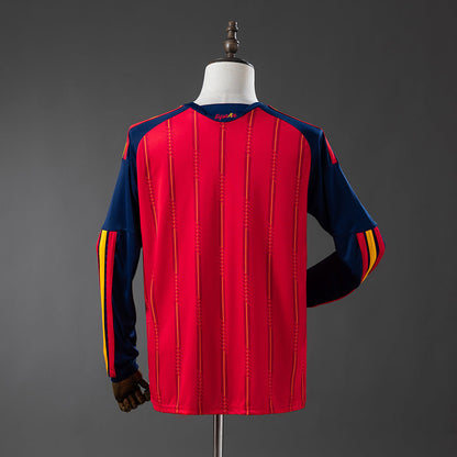 Spain Home Jersey 2026 World Cup Long Sleeves Football Kit Soccer Shirt