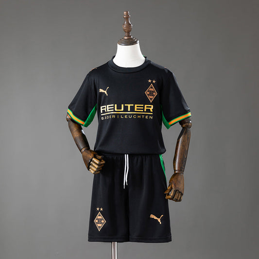 Kids Mönchengladbach Away Jersey 2026-2027 Football Kit Soccer Shirt