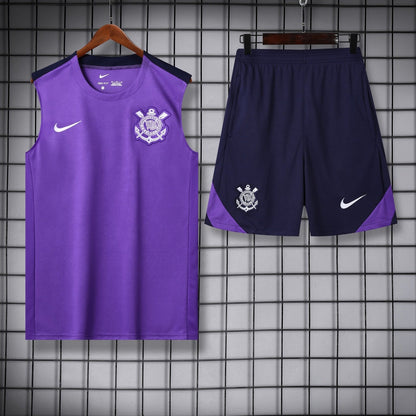 Corinthians Vest Set Training Tracksuits 25/26 Football Kit Soccer Jersey