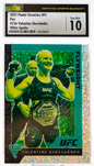 2021 Panini Chronicles Flux - Valentina Shevchenko 256 - White Sparkle - CSG CGC 10