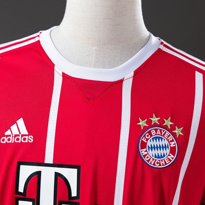 Bayern Munich Jersey 2017-18 Home Retro Football Kit