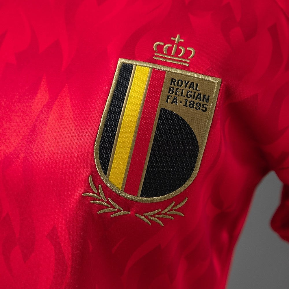 Women Belgium Home Jersey 2026 World Cup Football Kit Soccer Shirt