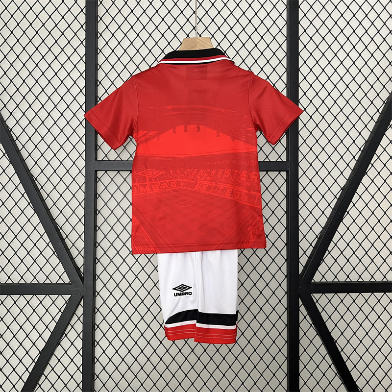 Retro Kids Manchester United Home Jersey 94/96