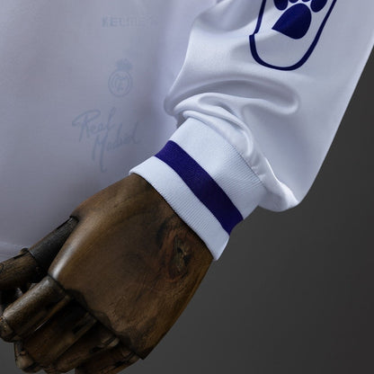 Real Madrid Jersey 1994/96 Home Retro Football Kit Long Sleeves