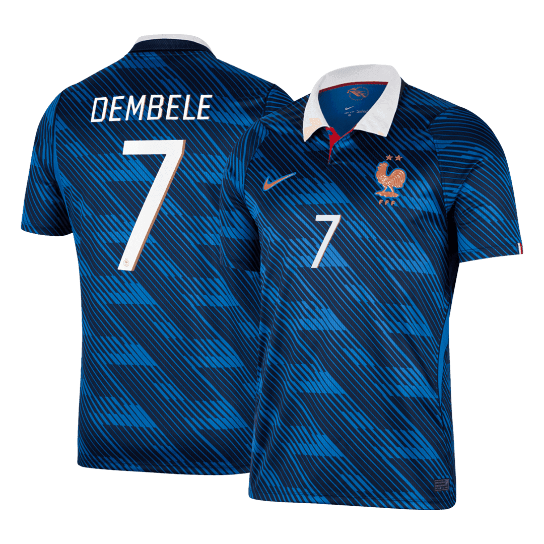 DEMBÉLÉ #7 Mens France World Cup Home Jersey 2026