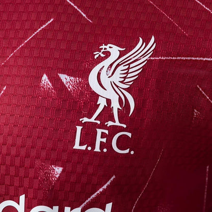 Player Version Liverpool Home Jersey 2026-2027 Long Sleeves Football Kit Soccer Shirt