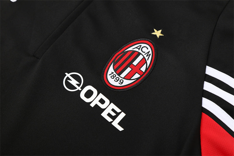 Retro AC Milan Training Tracksuits 2003-04 Football Kit Soccer Jersey