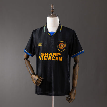 Manchester United Jersey 1993-95 Away Retro Football Kit