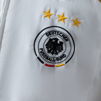 Germany Windbreaker 2008 White Football Soccer Jacket