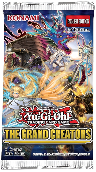 Yu-Gi-Oh! - The Grand Creators Booster Pack (1st Edition)