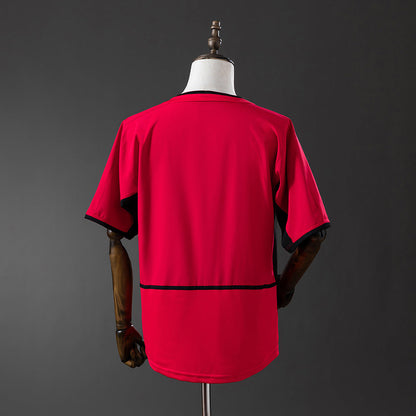 Manchester United Jersey 2002-04 Home Retro Football Kit