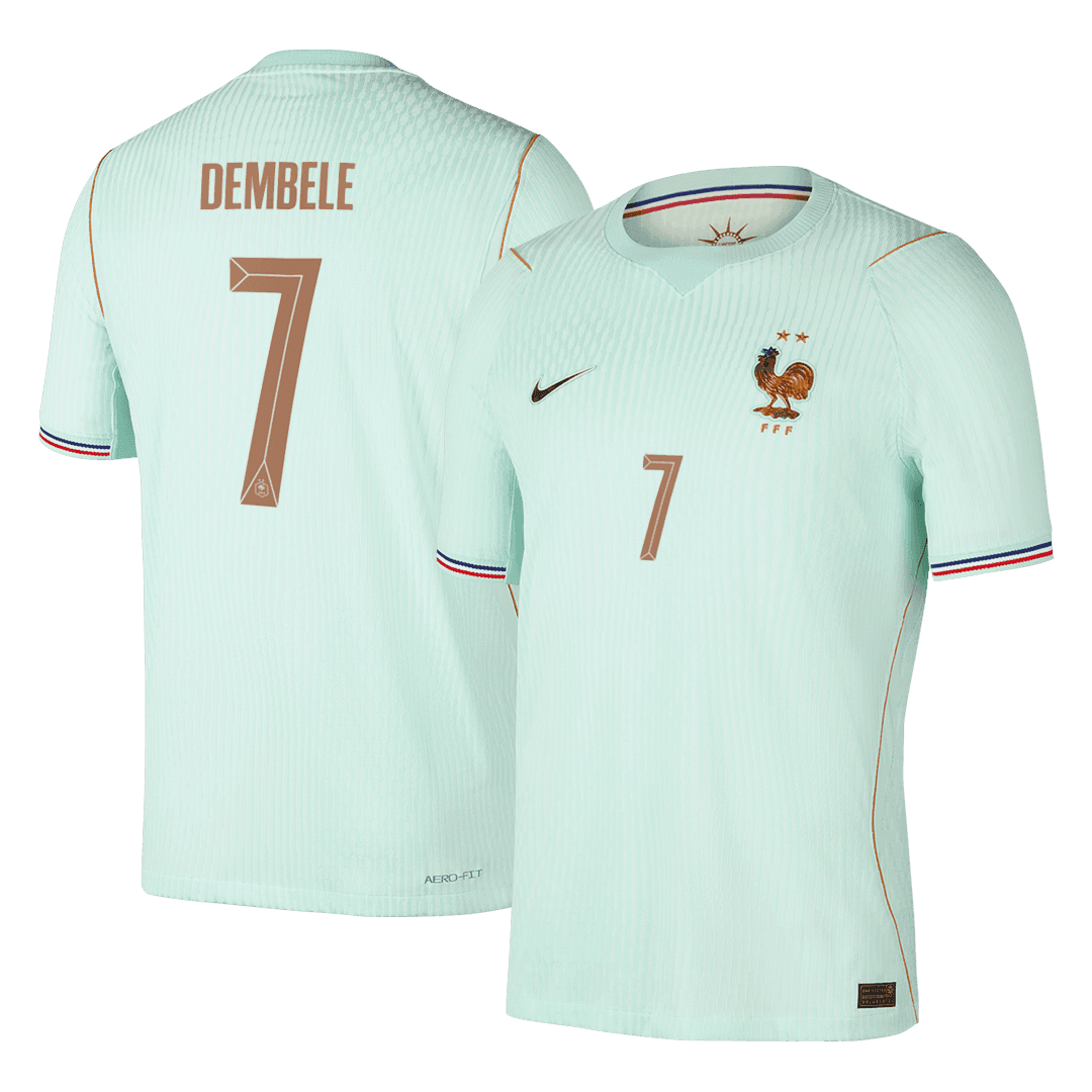 DEMBELE #7 Mens France World Cup Away Jersey 2026 - Player Version (Slim Fit)