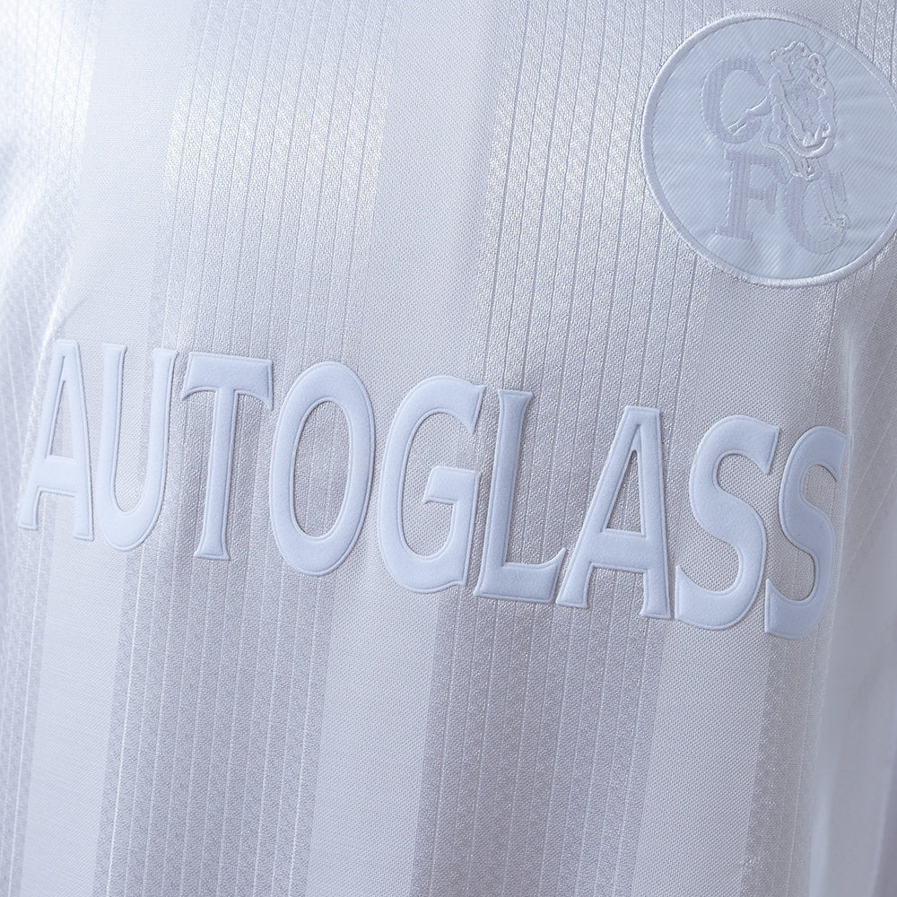 Chelsea White Jersey 1998-00 Retro Football Kit Soccer Shirt
