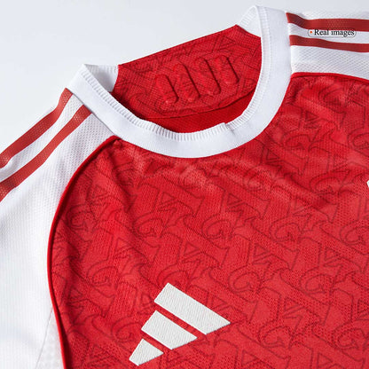 ØDEGAARD #8 Mens Arsenal Home Jersey 2025/26 - Player Version (Slim Fit)