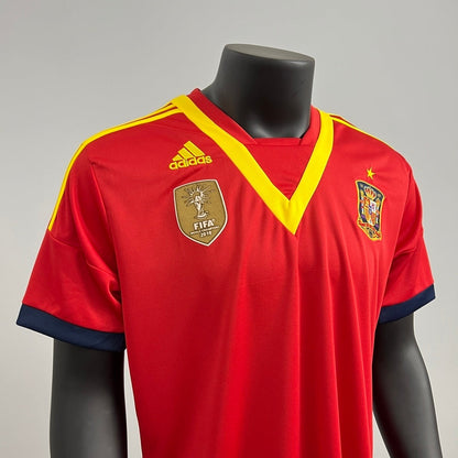 Retro Spain Jersey 2013 Home Football Kit Soccer Shirt