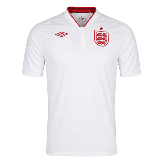 Retro 2012 Mens England Home Jersey