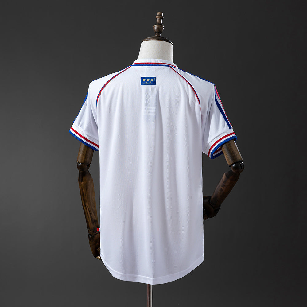 France Jersey 1998 Away Retro Football Kit