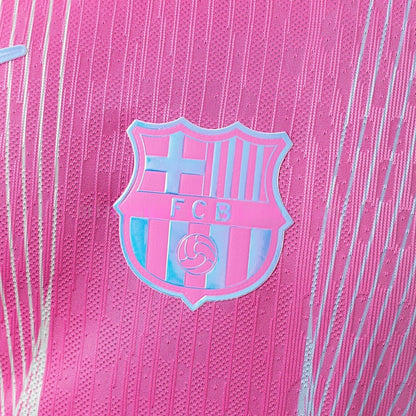 Barcelona Jersey 25/26 Pink Special Kit Player Version