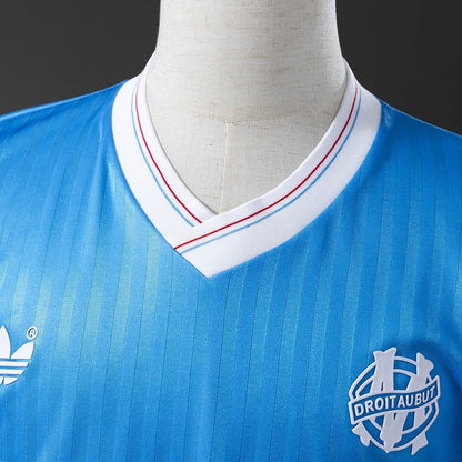 Marseille Jersey 1990-91 Away Retro Kit