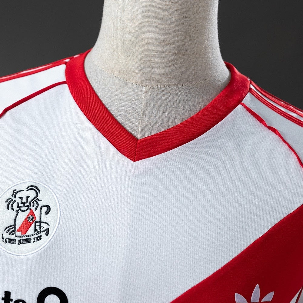 River Plate Jersey 1986 Home Retro Football Kit