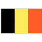 3x5 Country Flag - Belgium