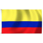 3x5 Country Flag - Colombia