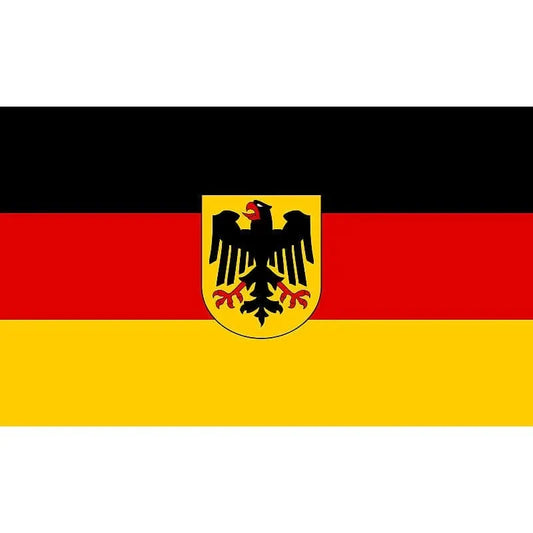 3x5 Country Flag - Germany with Eagle