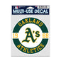 Oakland Athletics Multi-Use Fan Decal 3.75" x 5"