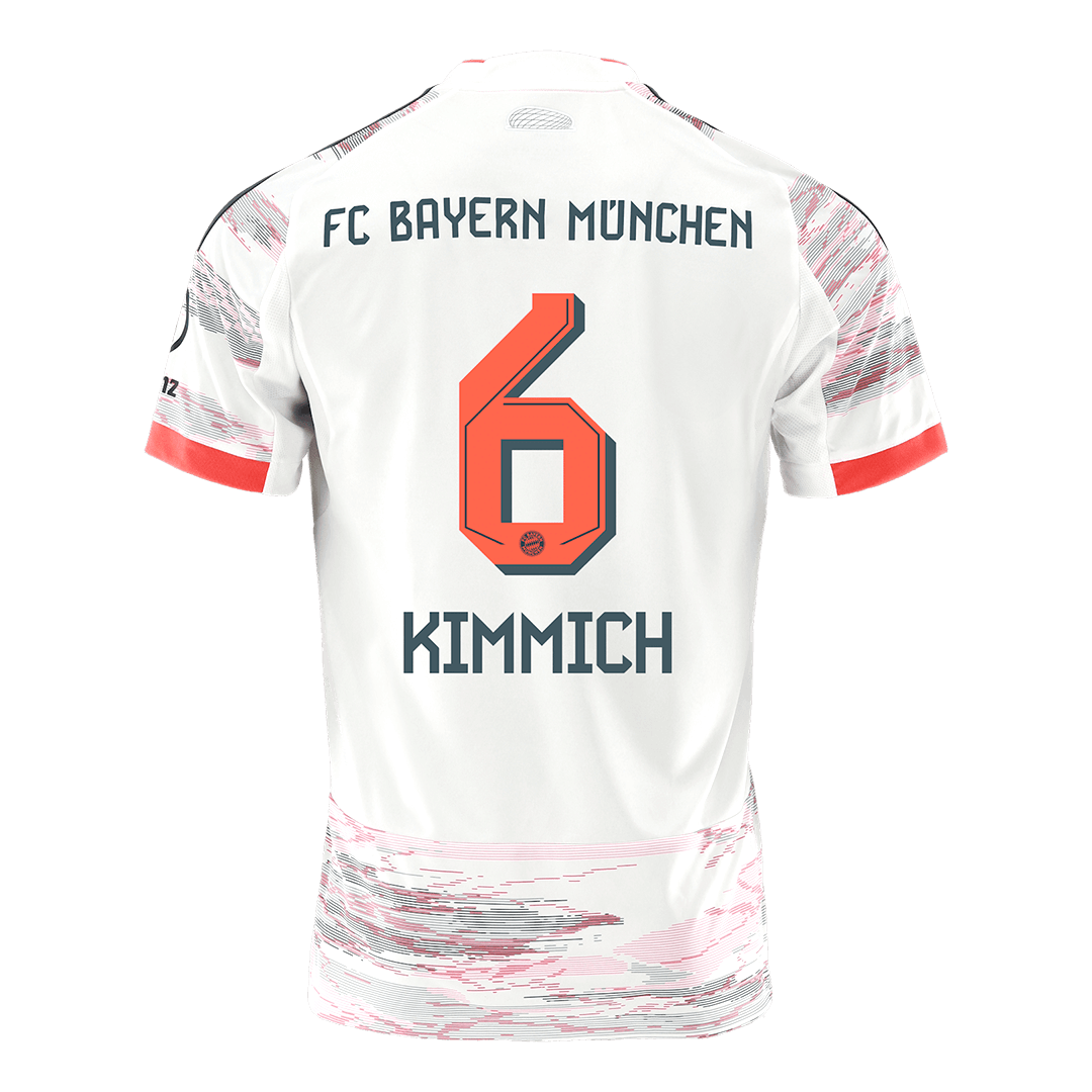 KIMMICH #6 Mens Bayern Munich Away Jersey 2025/26