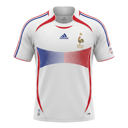 Retro 2006 Mens France Away Jersey